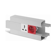 Boy 2Mt Süpürgelik Tip Alüminyum Kablo Kanalı