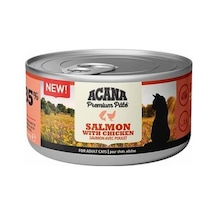 Premium Pate Somonlu Ve Tavuklu Ezme Yetişkin Kedi Konservesi 85 Gr