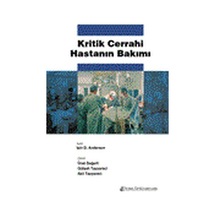 Kritik Cerrahi Hastanın Bakımı- Nobel Tıp Kitabevleri