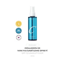 Kolajen İçeren Makyaj Sabitleme Spreyi 3x Collagen Moisture Makeup Fixer Spf 15