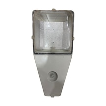 E-27 Duylu Fiberglas Gövdeli İbiza Sokak Aydınlatma Armatürü Beyaz