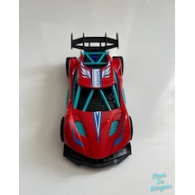 Metal Çek Bırak Yarış Arabası 14x6 Cm Kırmızı Kırmızı