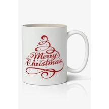 Kişiye Özel Yılbaşı Yeni Yıl Christmas Temalı Beyaz Kupa Bardak Sevgiliye Arkadaşa Hediye V13 Beyaz