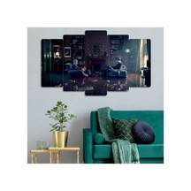 Sherlock Holmes - 5 Parçalı Tablo Görsel - 702503843 Görsel