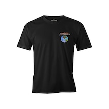 Travis Scott - Astro World Logo Siyah Erkek Tshirt