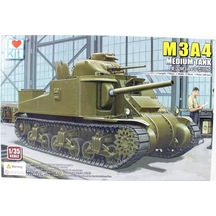 I Love Kit 63518 1/35 Ölçek, M3a4 Orta Sınıf Tankı,plastik Model Kiti-55648