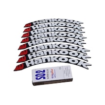 Lastik Yanak Yazısı Hankook Siyah