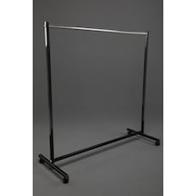 Sabit Askılık 100 Cm Boyalı Stand Renkli