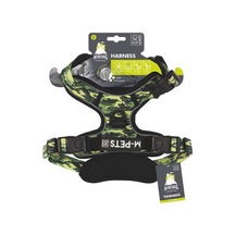 Hiking Reflektörlü Köpek Göğüs Tasması Kamuflaj Large 45-95 Cm