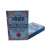Ekonomik Hediyelik 10 Adet Yasin-i Şerif Mavi 64 Shf. Orta Boy 17x24cm
