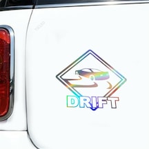 Drift Araba Sticker Yapıştırması 1