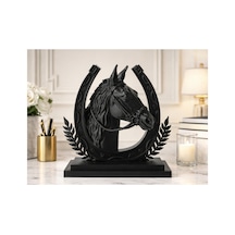 At Nalı İle At - Modern Hayvan Sanatı Figürü 15cm