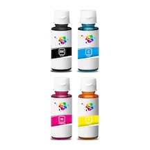 QC HP Smart Tank Plus 555 Uyumlu Yazıcı Mürekkep Seti 70ml 4 Renk
