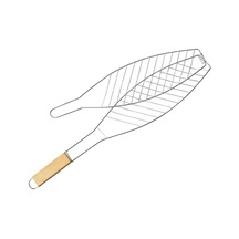 Sones Krom Kaplama Ahşap Saplı Tek Balık Barbekü Ağı Klip Açık Izgara Balık Klip Barbekü Aracı Çok Renkli Sones Krom Kaplama Ahşap Saplı Tek Balık Barbekü Ağı Klip Açık Izgara Balık Klip Barbekü Aracı Çok Renkli