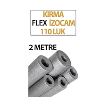 Kırma Fleksi İzocam 110'luk Boruya Uygundur 2 Metre Uzunluğundadır