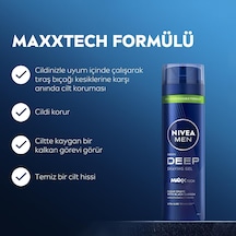 Erkek Tıraş Jeli Deep 200ml,aktif Karbon,kesiklere Karşı Koruma