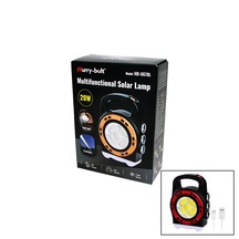 3ın1 20w Solar - Usb Şarjlı El Feneri - Powerbank El Çantası Modeli