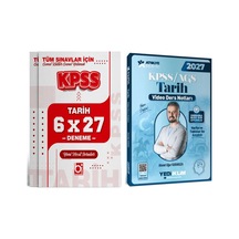 2027 Kpss Ags Atölye Serisi Genel Kültür Tarih Video Ders Notları + Deneme Seti 2 Kitap Bigelio + Yediiklim