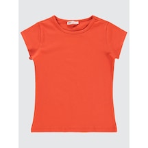 Civil Girls Kız Çocuk Tişört 10-13 Yaş Koyu Oranj Koyu Oranj