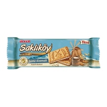 Ülker Saklıköy Süt Krema Bisküvi 24x100 G 2'li Ekonomik Paket - 2 Adet Tarı