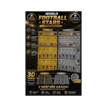 Cantex Tech Futbolcu Oyun Karti 110 Adet Gold + Sılver Series Pocket Esnek Kırılmaz Parlak Kart + Albüm Hediyeli