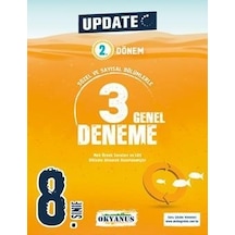 8. Sınıf Update 2. Dönem 3 Genel Deneme -  Okyanus Eğitim