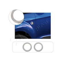 Ford Connect Uyumlu 2002 Ve Üzeri Krom Sinyal Çerçevesi 2 Parça Paslanmaz Çelik