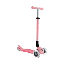 Globber Elite Deluxe Işıklı Scooter - Pastel Pembe Pembe