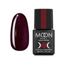 Moon Full Kalıcı Oje Classic Simli Mor Kırmızı No:145