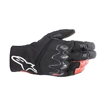 Alpinestars Hyde Xt Ds Wp Korumalı Motosiklet Eldiveni Siyah Kırmızı