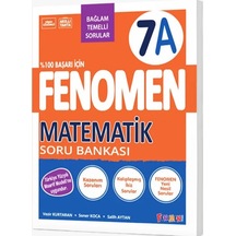2027 7.sınıf 7a Matematik Bağlam Temelli %100 Maarif Yüzyıl Yeni Müfredat Soru Bankası Kolay-orta