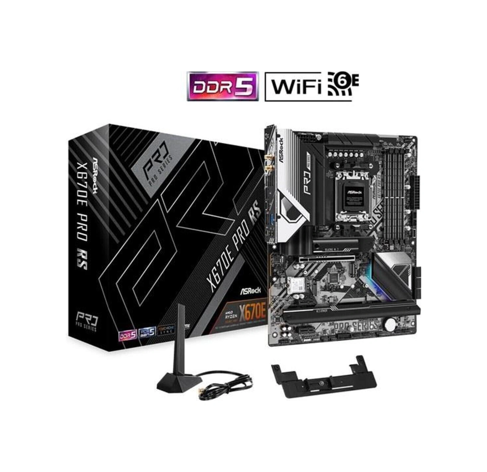 X670e Pro Rs Ddr5 Hdmı-dp Pcıe 5.0 Am5 Atx-113335