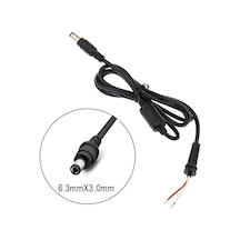Koodmax Toshiba Uyumlu Laptop Notebook Adaptör Tamir Kablosu - 6.3x3.0Mm