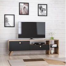 Parion Tv Ünitesi Siyah Açık Bej