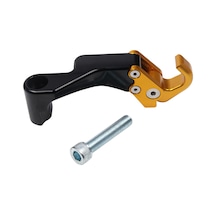 Dinosaurs Altın Sol Honda Nss350 Fosha 350 Forza300 Modifiye Dikiz Aynası Saklama Kancası Kask Kancası İçin Uygundur Gosterildigi Gibi