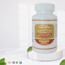PadroVita Kalsiyum Vitamin D3 İçeren Takviye Edici Gıda 60 Tablet