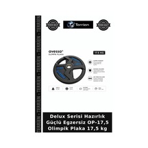 Delux Serisi Hazırlık Güçlü Egzersiz Op-17,5 Olimpik Plaka 17,5 Kg