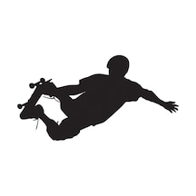 Kaykaycı Folyo Sticker Derstv1213 40cm Uzunluk Siyah