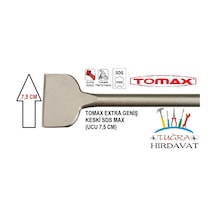 Tomax Sds Max Büyük Kırıcı Eksta Geniş Keski 18x400x75