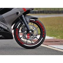 Pzero Ve Kuyruk Motorsiklet Sticker Lastik Yazısı 4 Adet