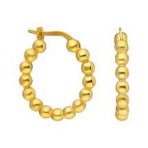 Boncuk Halka Küpe 719950 Gold