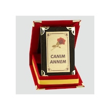 Canım - 413 - Annem - Nazblsmm - Plaketi Kırmızı