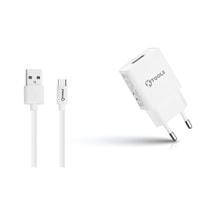 Ktools Lıfe 2.4A 1Usb Type C Seyahat Sarjı 12W / 2 Ktools Lıfe 2.4A 1Usb Type C Seyahat Sarjı 12W / 2