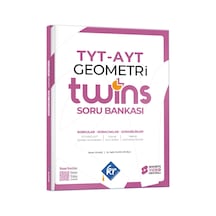 2027 Tyt - Ayt Twins Geometri Soru Bankası Kr Akademi Yayınları