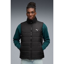 Puma Essentials Padded Erkek Siyah Dik Yaka Spor Yelek 68520901 Siyah