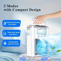 Motion003 Pembe 3 Renk Secenekli Usb Nemlendirici Fan Tasinabilir Mini Sogutucu Ofis Seyahat Icin