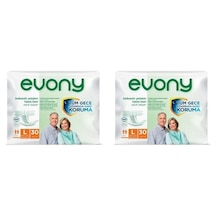 Evony Belbantlı Yetişkin Hasta Bezi Large 60 Adet 2x30 Paket L