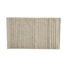 Inu Banyo Paspası Kum Rengi%100 Pamuk 50x80 Cm Açık Ceviz