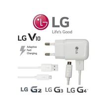 Senalstore LG Uyumlu V10-g2-g3-g4 Hızlı Şarj Cihazı Aleti Ve Kablosu