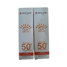 Pierre Cardin Yüksek Koruyucu Güneş Kremi SPF50+ 2 x 75 ML